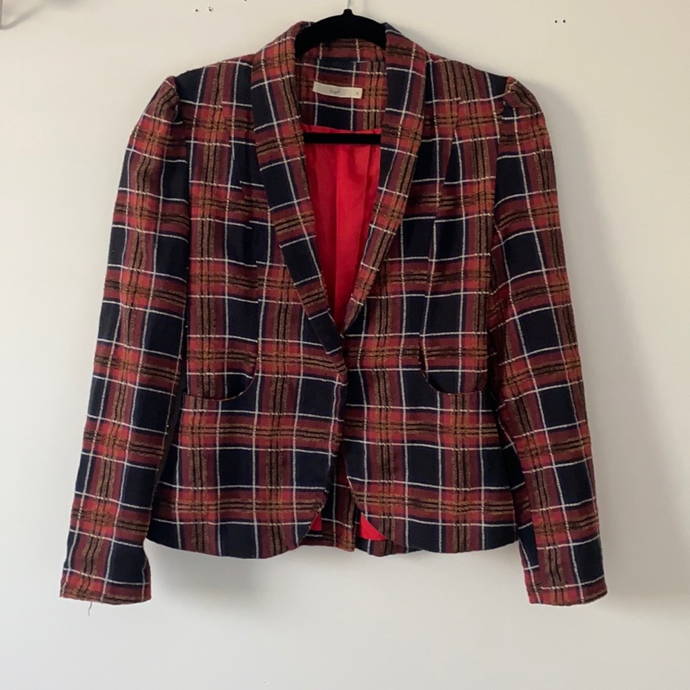 Hazel | Plaid Jacket